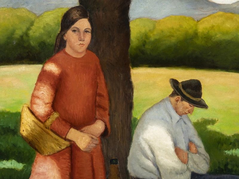 1905-Gino Pancheri - La pausa
